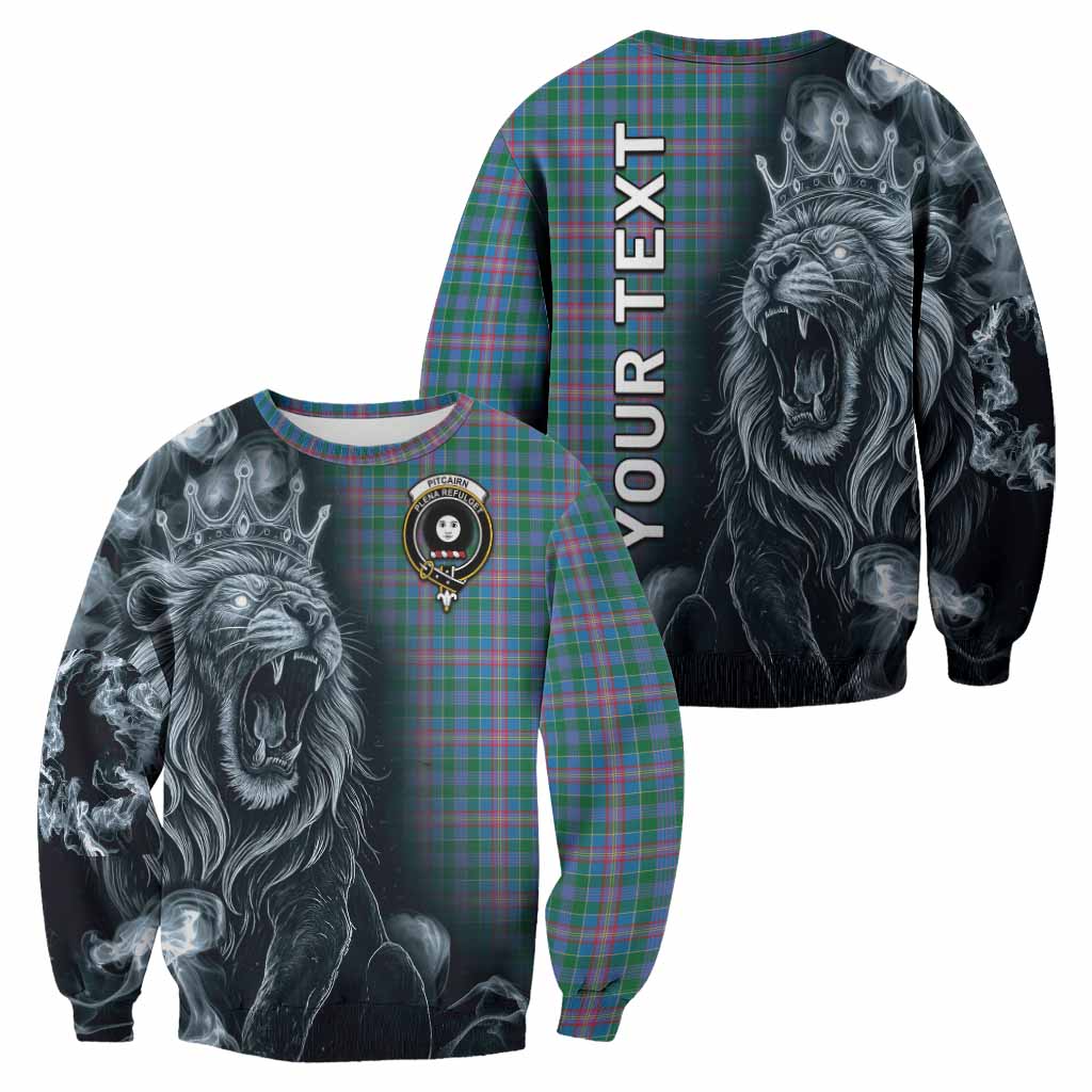 Pitcairn Tartan Sweatshirt Roaring Lion Heritage