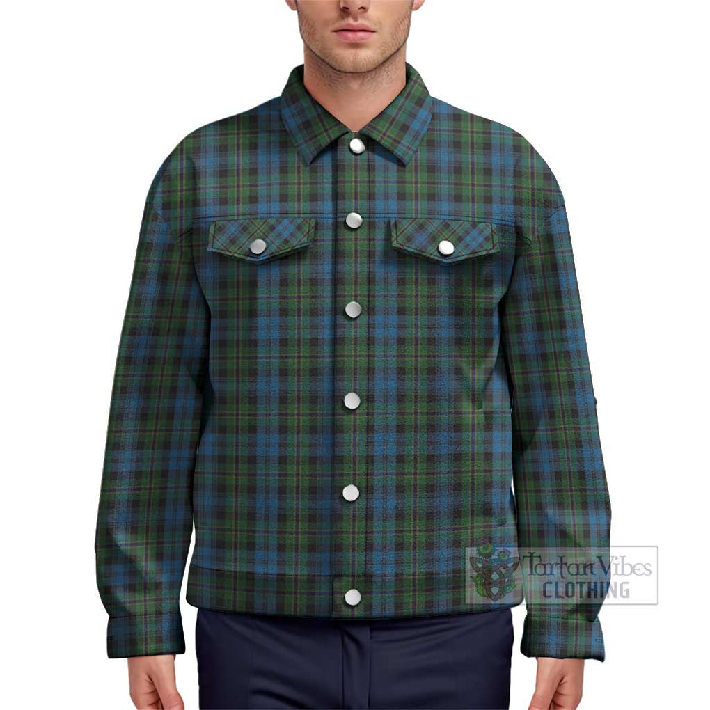 Polaris Tartan Unisex Lapel Cotton Jacket Unisex - Tartan Vibes Clothing