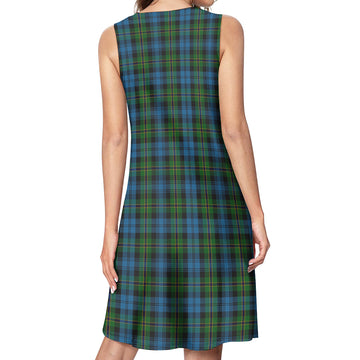Polaris Tartan Womens Casual Dresses