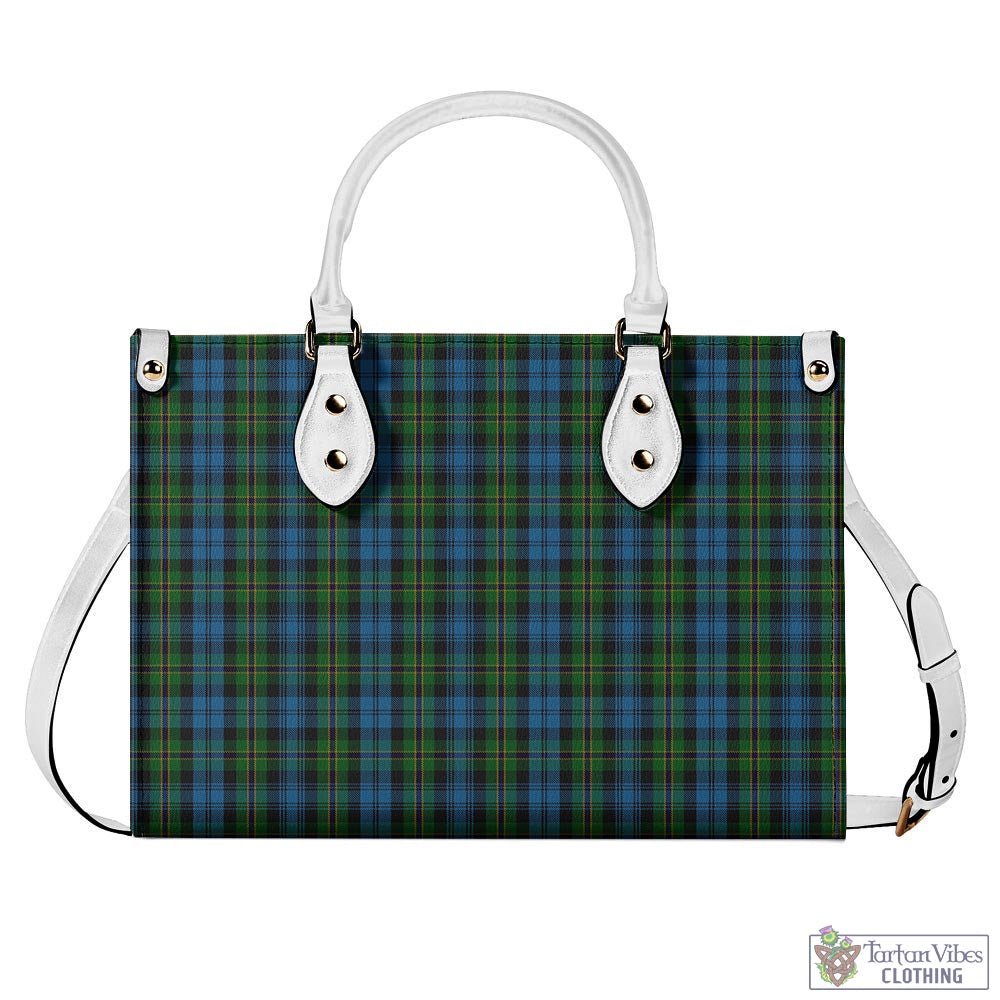 Tartan Vibes Clothing Polaris Military Tartan Luxury Leather Handbags