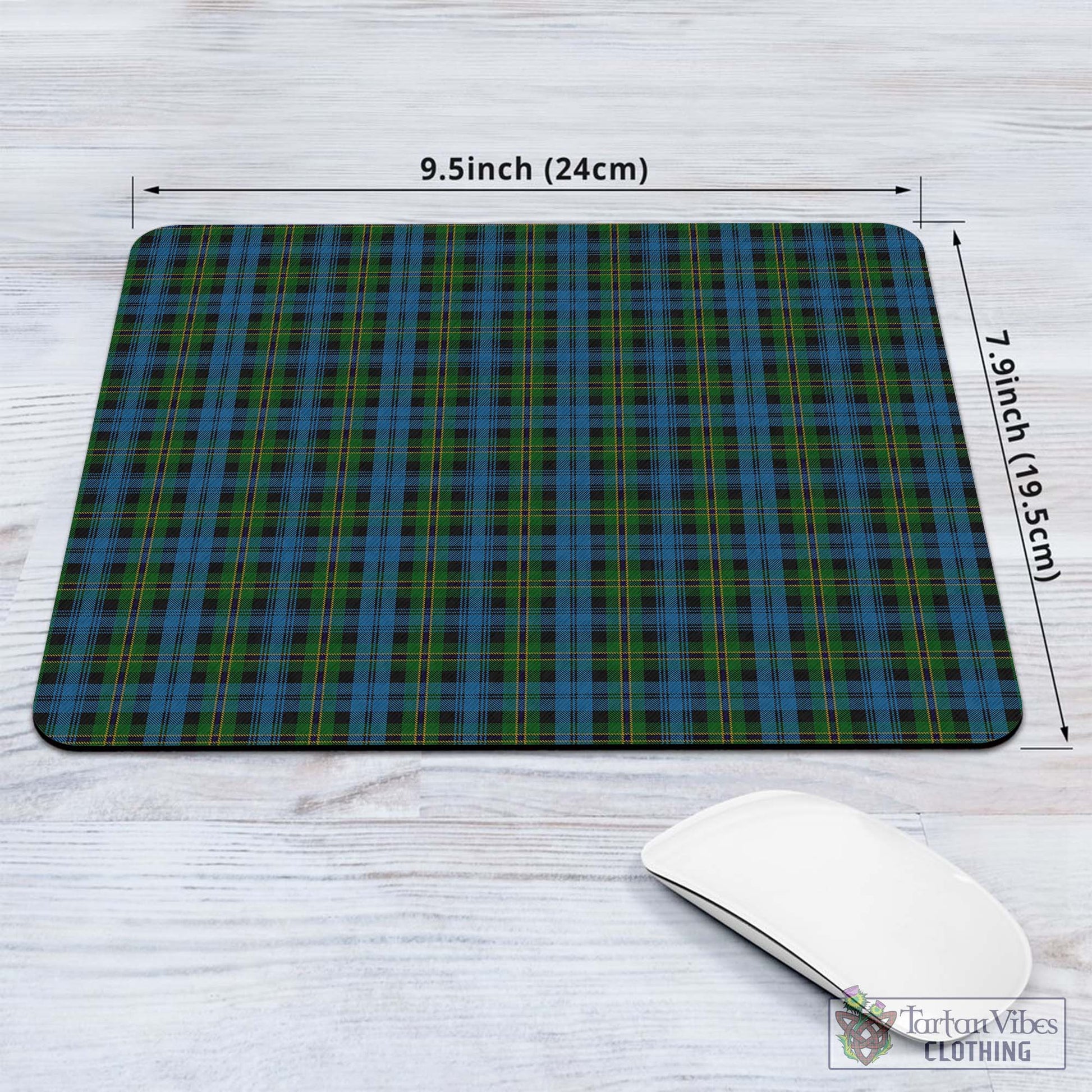 Tartan Vibes Clothing Polaris Military Tartan Mouse Pad