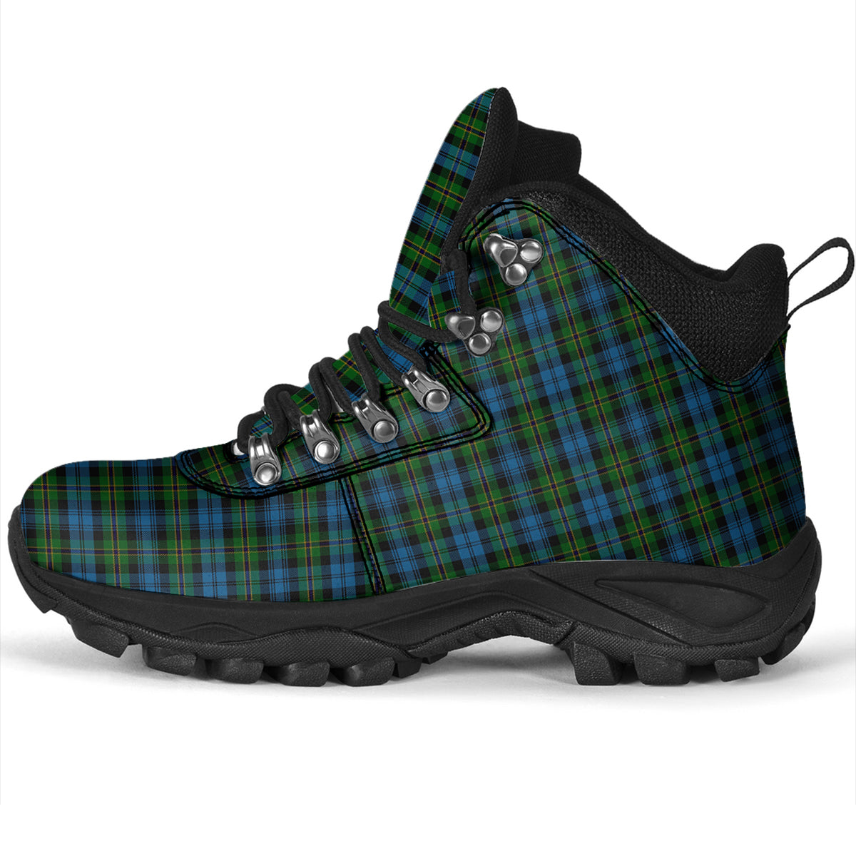 Polaris Military Tartan Alpine Boots - Tartanvibesclothing