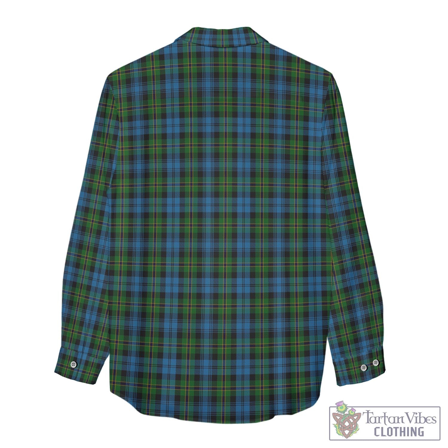 Polaris Military Tartan Womens Casual Shirt