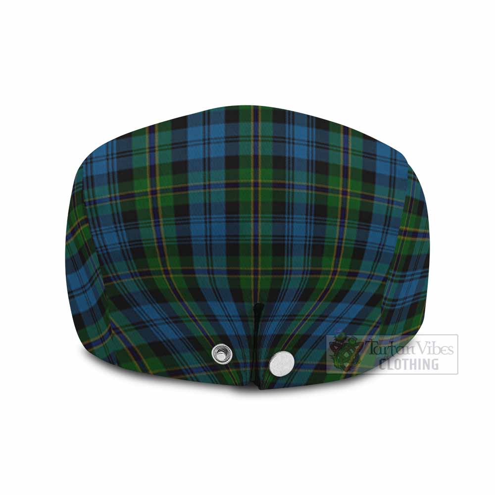 Polaris Tartan Jeff Cap, Tartan Flat Cap