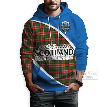 Pollock Family Crest Tartan Hoodie Celebrate Saint Andrew's Day in Style - Tartan Vibes Clothing