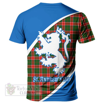 Pollock Family Crest Tartan T-Shirt Celebrate Saint Andrew's Day in Style - Tartan Vibes Clothing