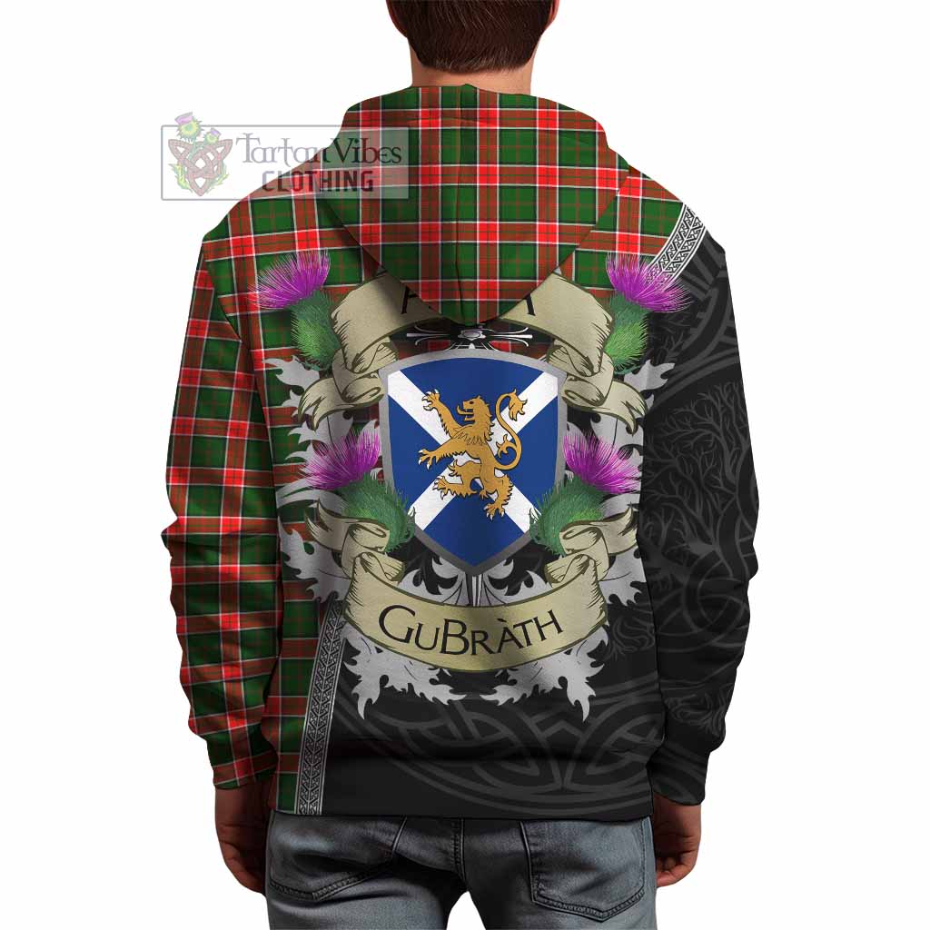 Pollock Tartan Family Crest Hoodie Lion Rampant Royal Thistle Shield Celtic Inspired - Tartan Vibes Clothing