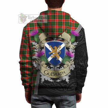 Pollock Tartan Family Crest Hoodie Lion Rampant Royal Thistle Shield Celtic Inspired - Tartan Vibes Clothing