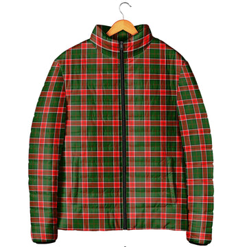 Pollock Tartan Padded Jacket Men's Padded Jacket - Tartan Vibes Clothing
