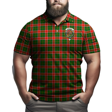 Pollock Tartan Men's Polo Shirt with Family Crest Kid - Tartan Vibes Clothing