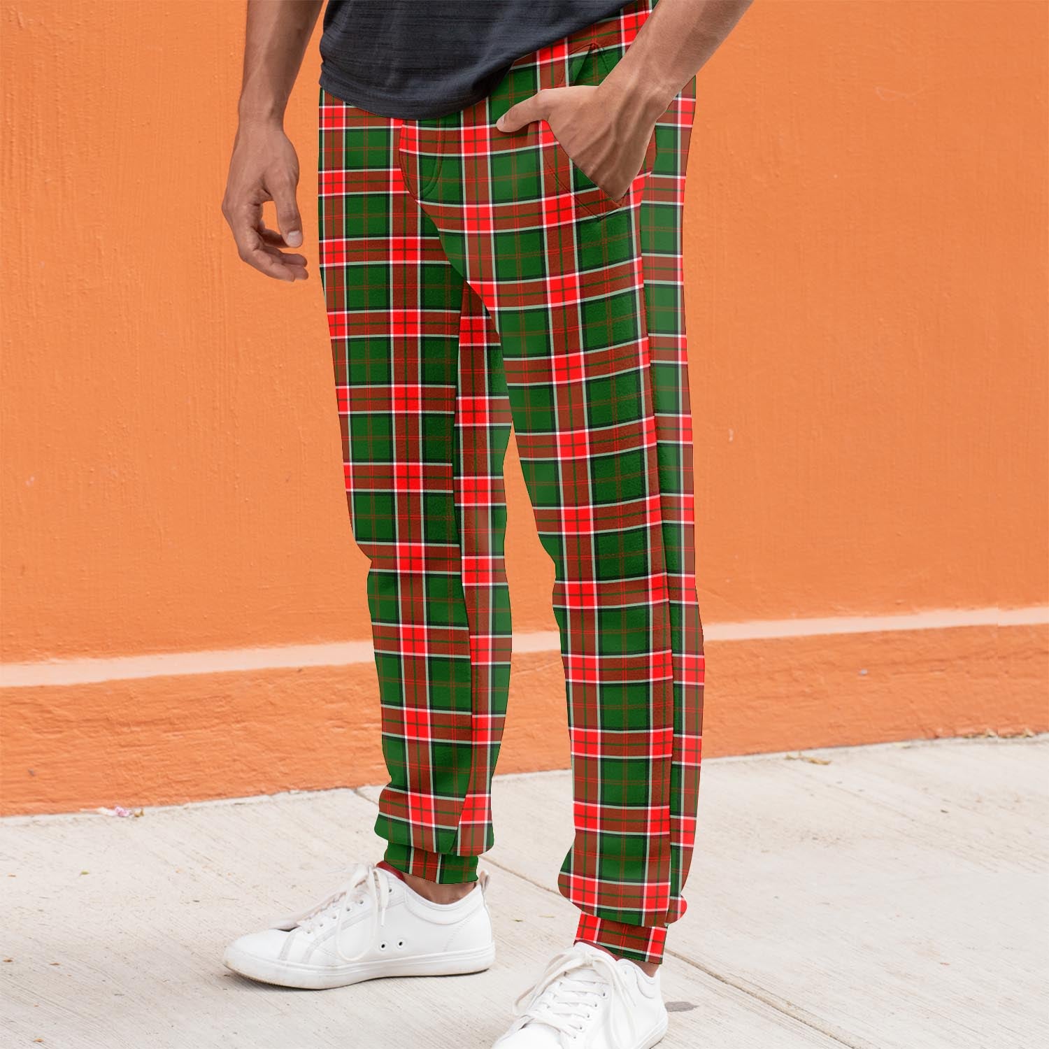 Pollock Tartan Joggers Pants S - Tartan Vibes Clothing