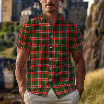 Pollock Tartan Cotton Hawaiian Shirt Kid - Tartan Vibes Clothing