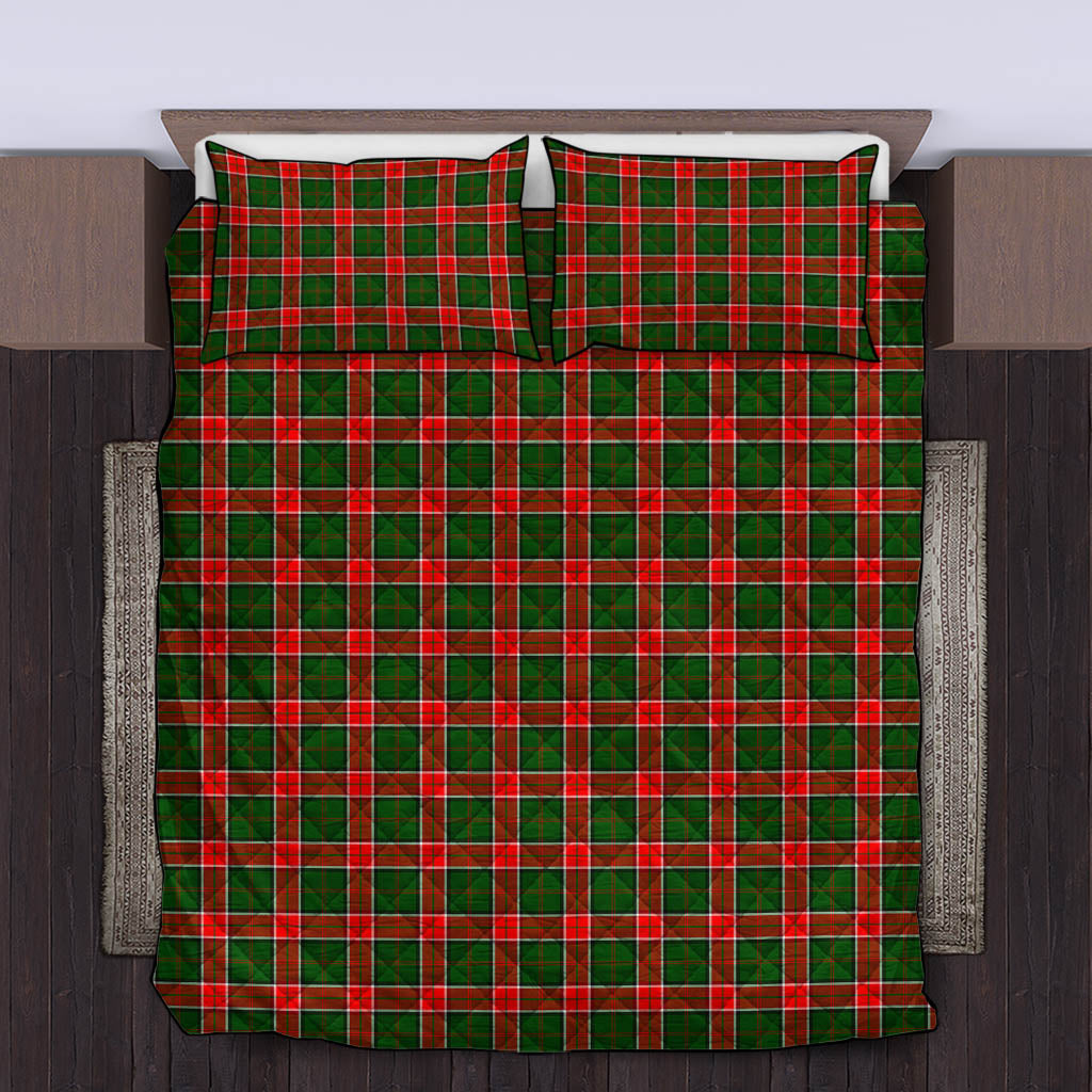 Pollock Tartan Quilt Bed Set King - Tartan Vibes Clothing