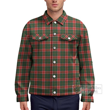 Pollock Tartan Unisex Lapel Cotton Jacket Unisex - Tartan Vibes Clothing