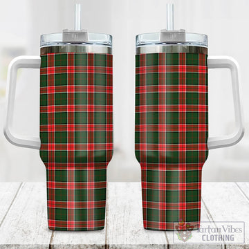 Pollock Tartan Tumbler with Handle One Size 40 OZ - Tartan Vibes Clothing
