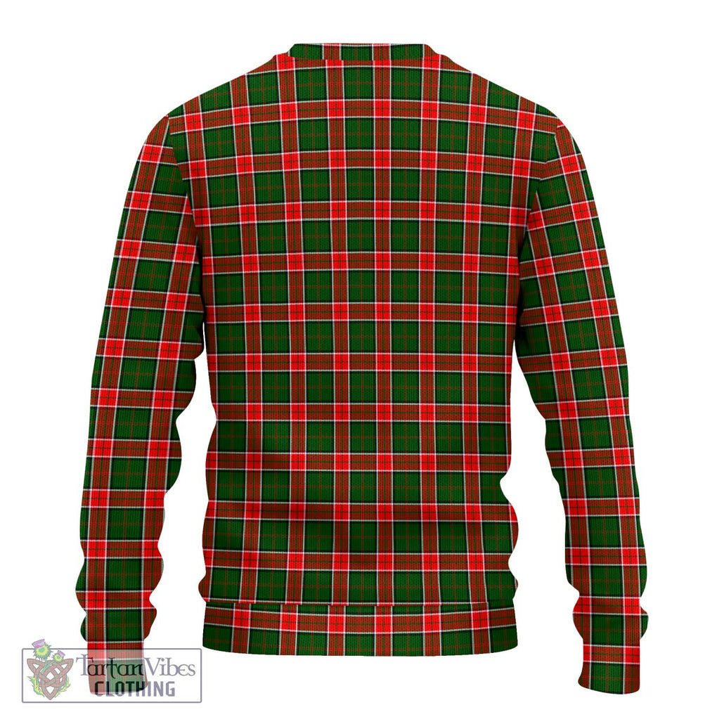 Pollock Tartan Ugly Sweater with Family Crest DNA In Me Style - Tartan Vibes Clothing