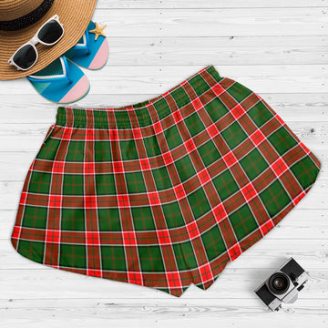 Pollock Tartan Womens Shorts - Tartan Vibes Clothing