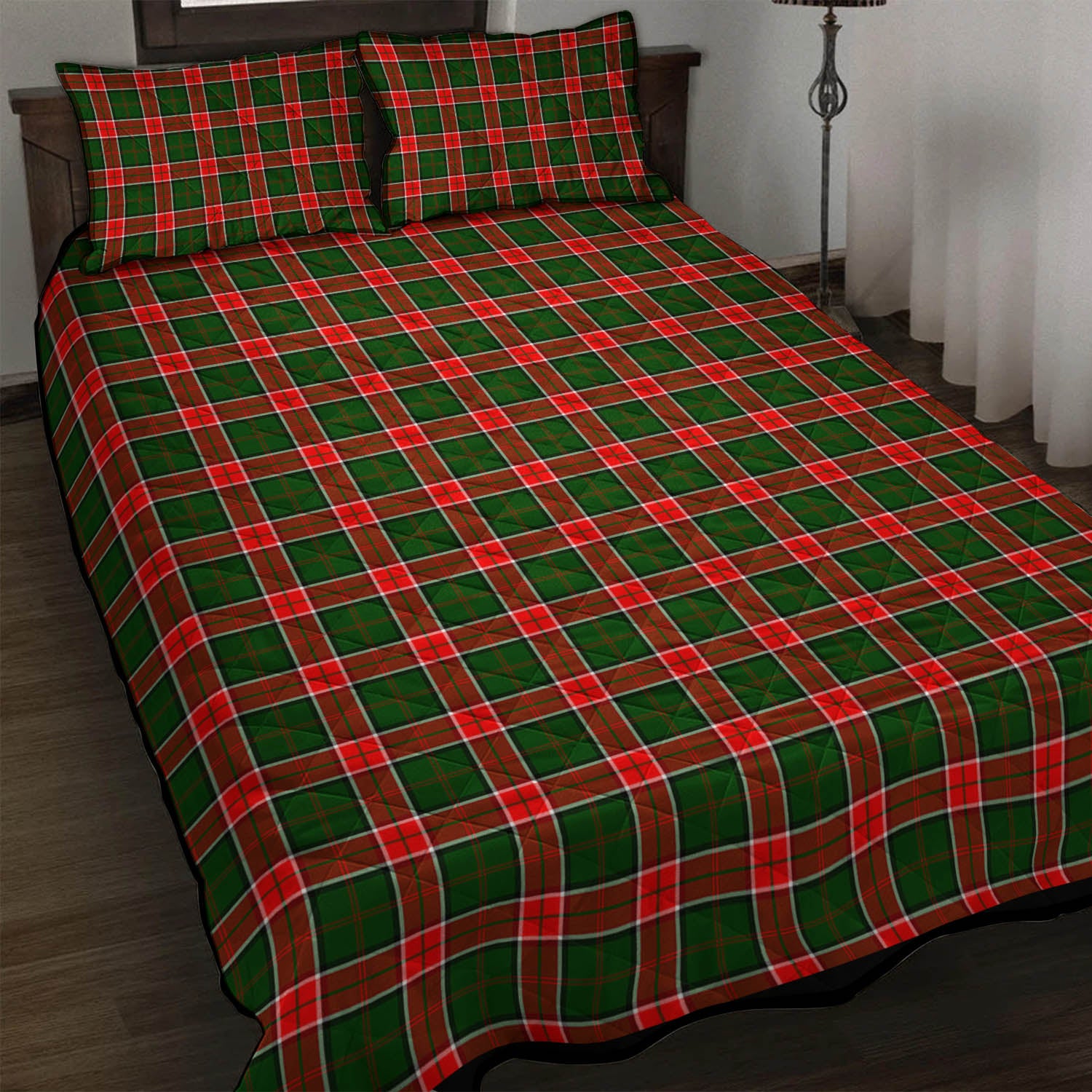 Pollock Tartan Quilt Bed Set - Tartan Vibes Clothing