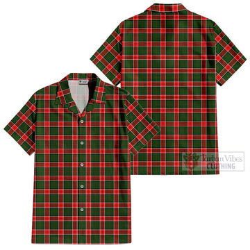 Pollock Tartan Cotton Hawaiian Shirt - Tartan Vibes Clothing