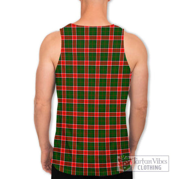 Pollock Tartan Men's Tank Top with Family Crest DNA In Me Style - Tartan Vibes Clothing