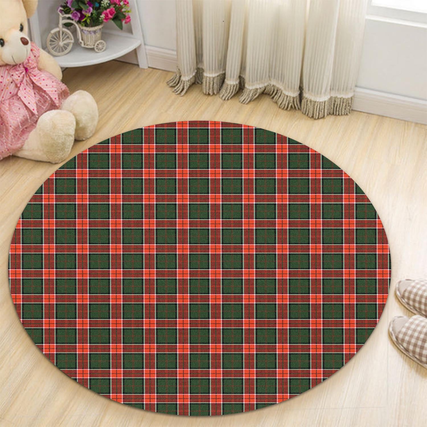 Pollock Tartan Round Rug - Tartan Vibes Clothing