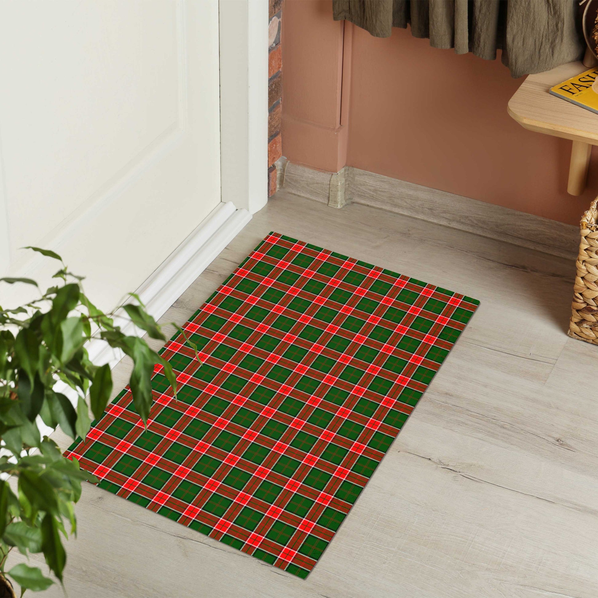 Pollock Tartan Rubber Doormat - Tartan Vibes Clothing