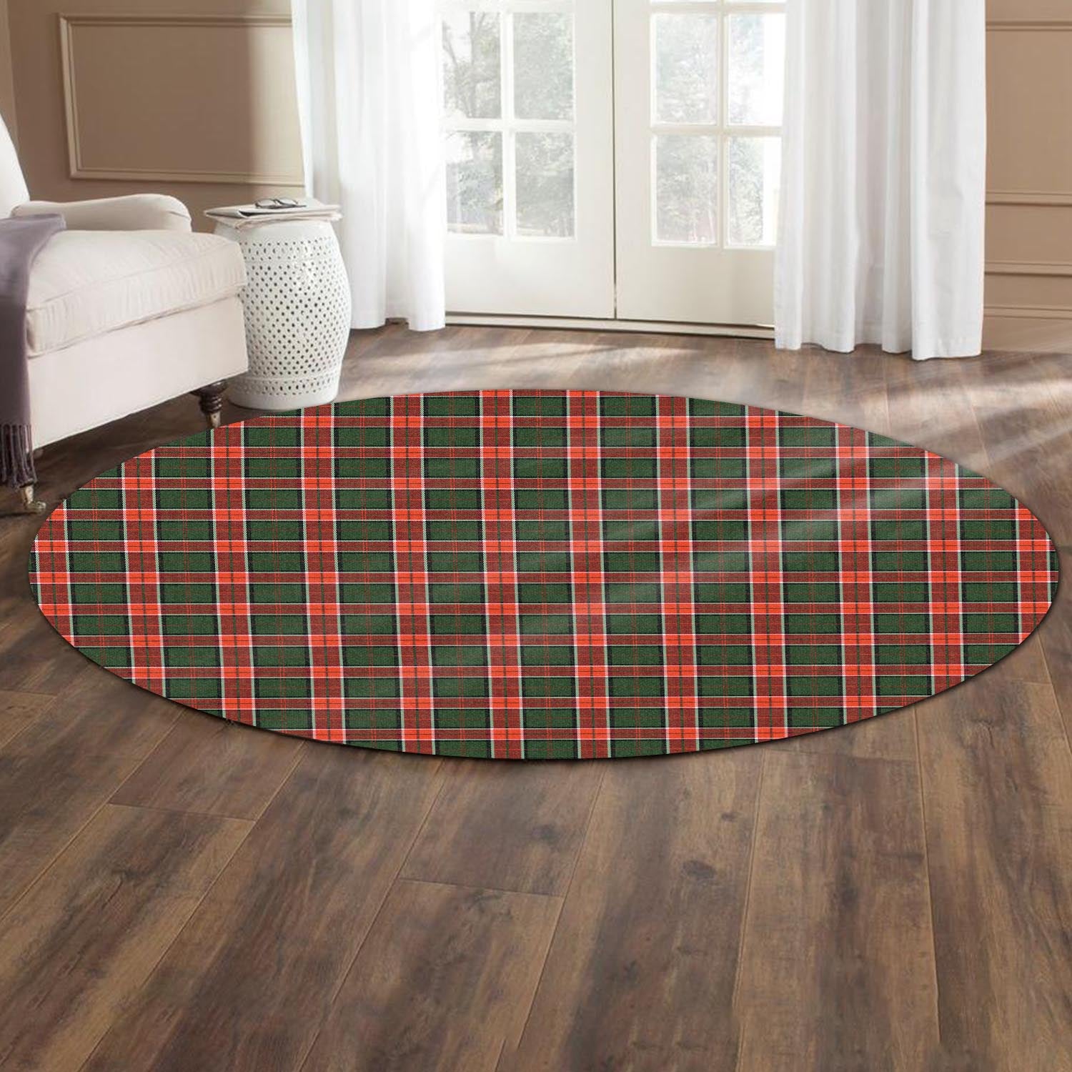 Pollock Tartan Round Rug - Tartan Vibes Clothing