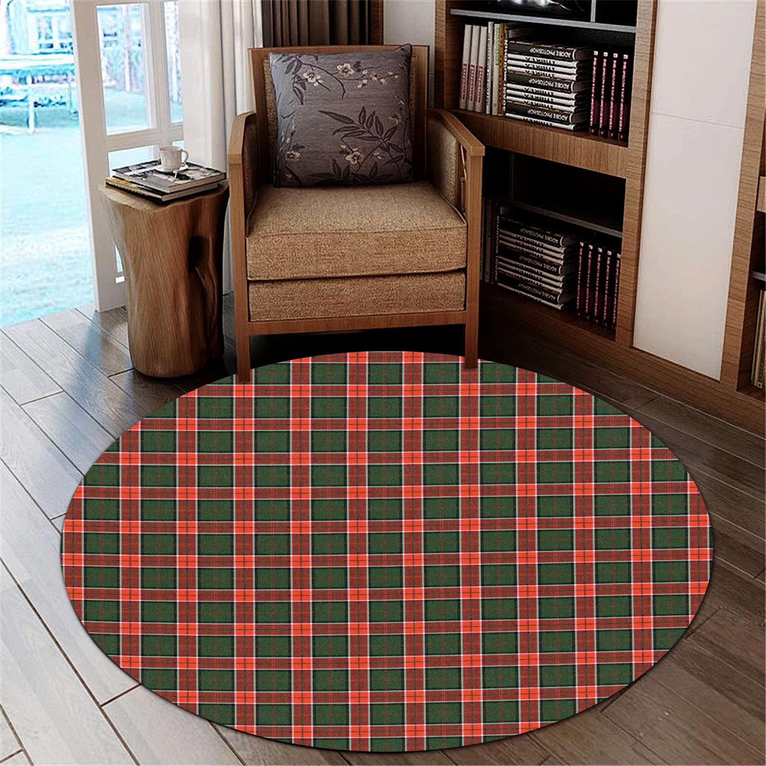 Pollock Tartan Round Rug - Tartan Vibes Clothing