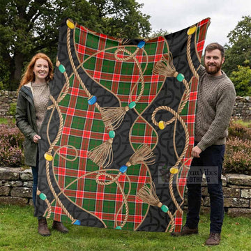 Pollock Scottish Tartan Twisted Ropes Stylized Blanket - Tartan Vibes Clothing