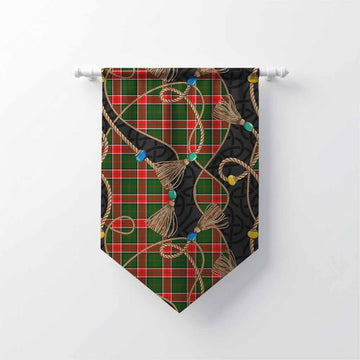 Pollock Scottish Tartan Twisted Ropes Stylized Gonfalon Chevron - Tartan Vibes Clothing