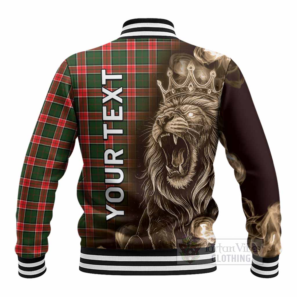 Pollock Tartan Baseball Jacket Roaring Lion Heritage