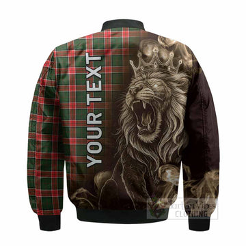 Pollock Tartan Bomber Jacket Roaring Lion Heritage