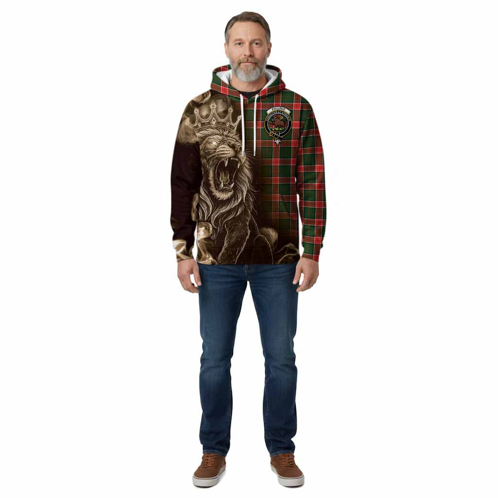 Pollock Tartan Cotton Hoodie Roaring Lion Heritage