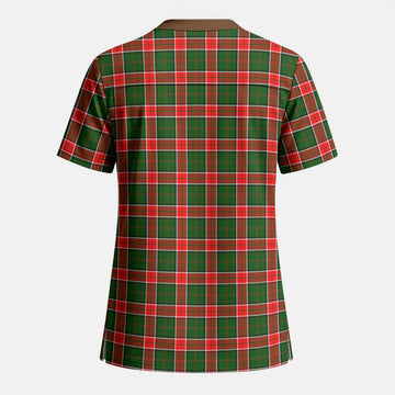 Pollock Tartan Scrub Top - Tartan Vibes Clothing