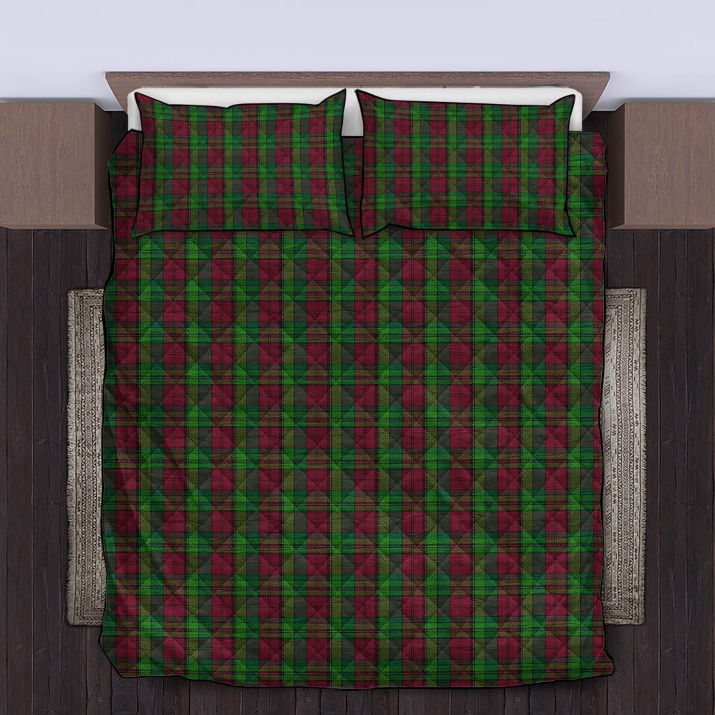 Pope of Wales Tartan Quilt Bed Set King - Tartan Vibes Clothing