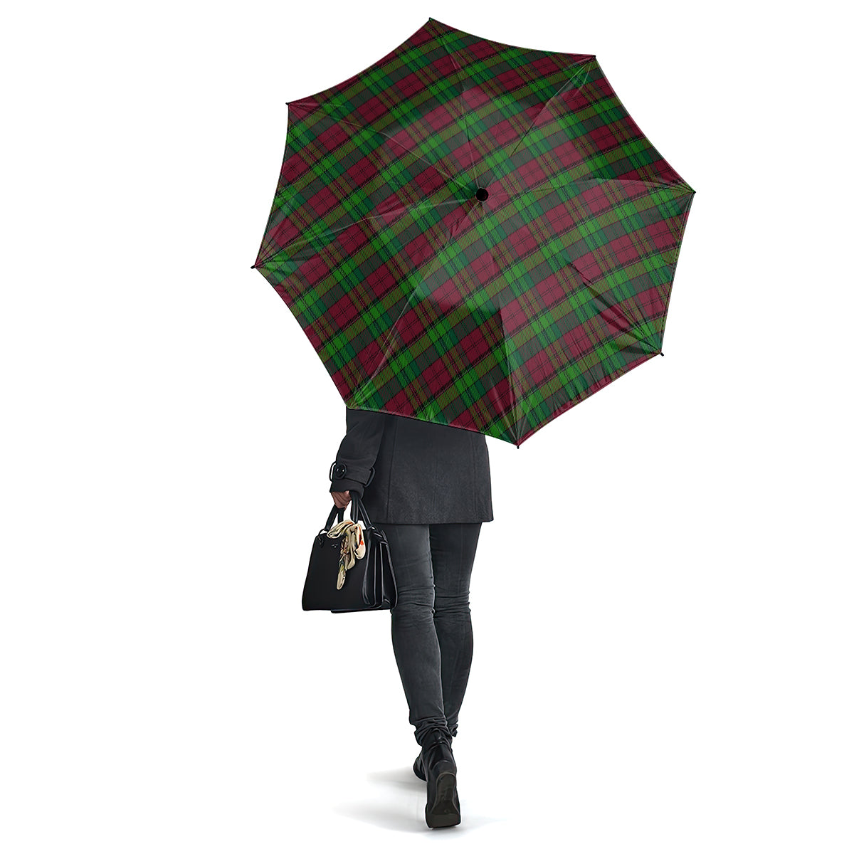 Pope of Wales Tartan Umbrella One Size - Tartanvibesclothing