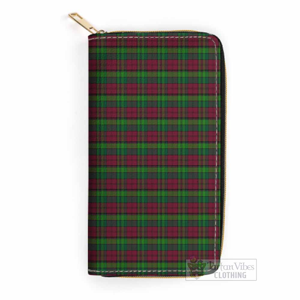 Pope of Wales Tartan Women's Leather Wallet One Size 19.7*10.5*3.5 cm - Tartan Vibes Clothing