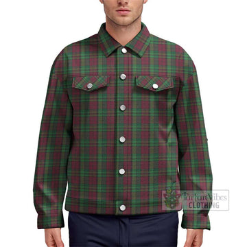 Pope of Wales Tartan Unisex Lapel Cotton Jacket