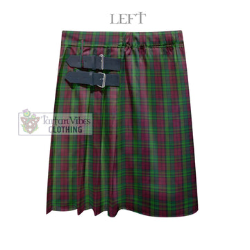 Pope of Wales Tartan Men's Pleated Skirt - Fashion Casual Retro Scottish Kilt Style