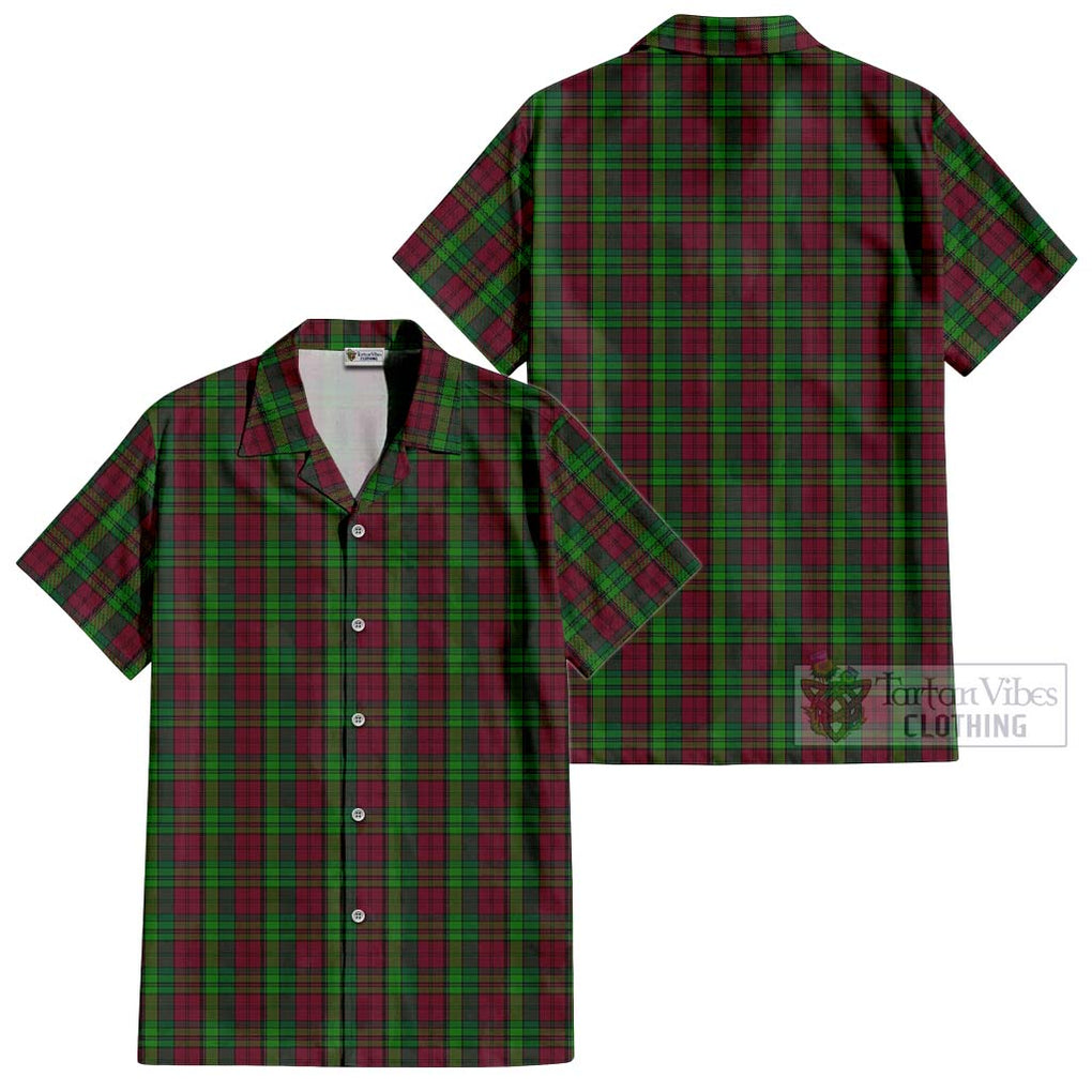 Pope of Wales Tartan Cotton Hawaiian Shirt - Tartan Vibes Clothing