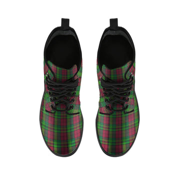 Pope of Wales Tartan Leather Boots