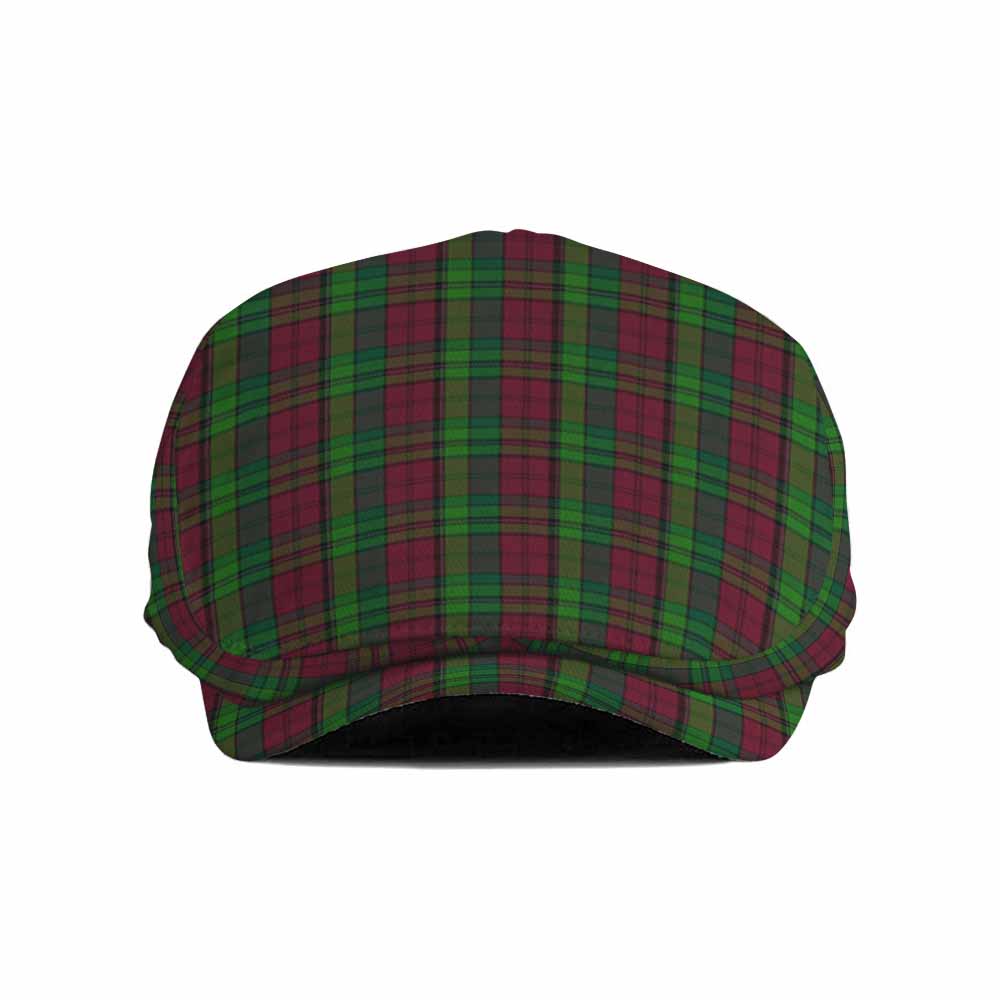 Pope of Wales Tartan Jeff Cap, Tartan Flat Cap