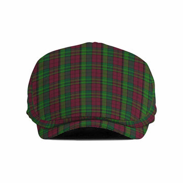 Pope of Wales Tartan Jeff Cap, Tartan Flat Cap