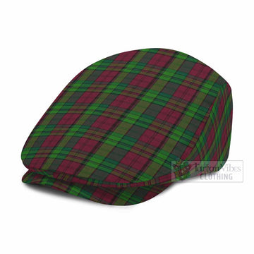 Pope of Wales Tartan Jeff Cap, Tartan Flat Cap