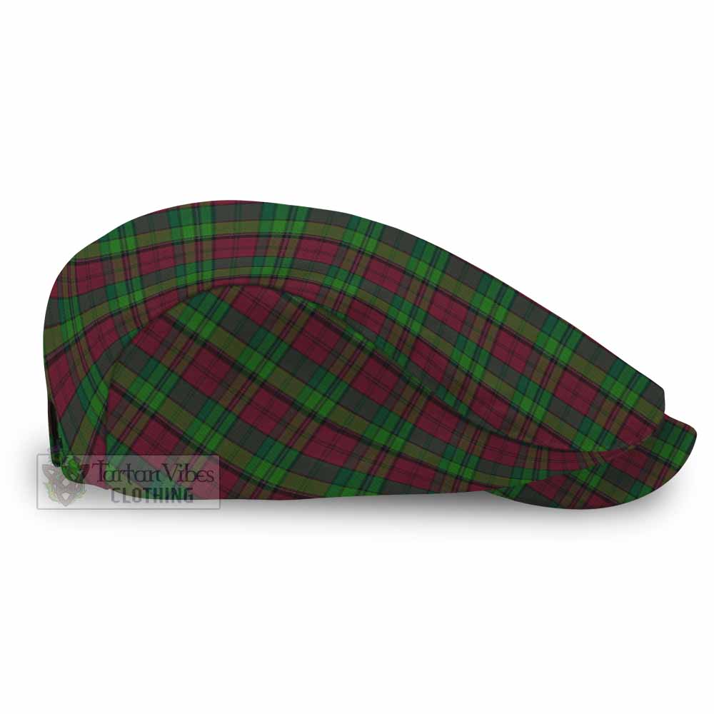 Pope of Wales Tartan Jeff Cap, Tartan Flat Cap