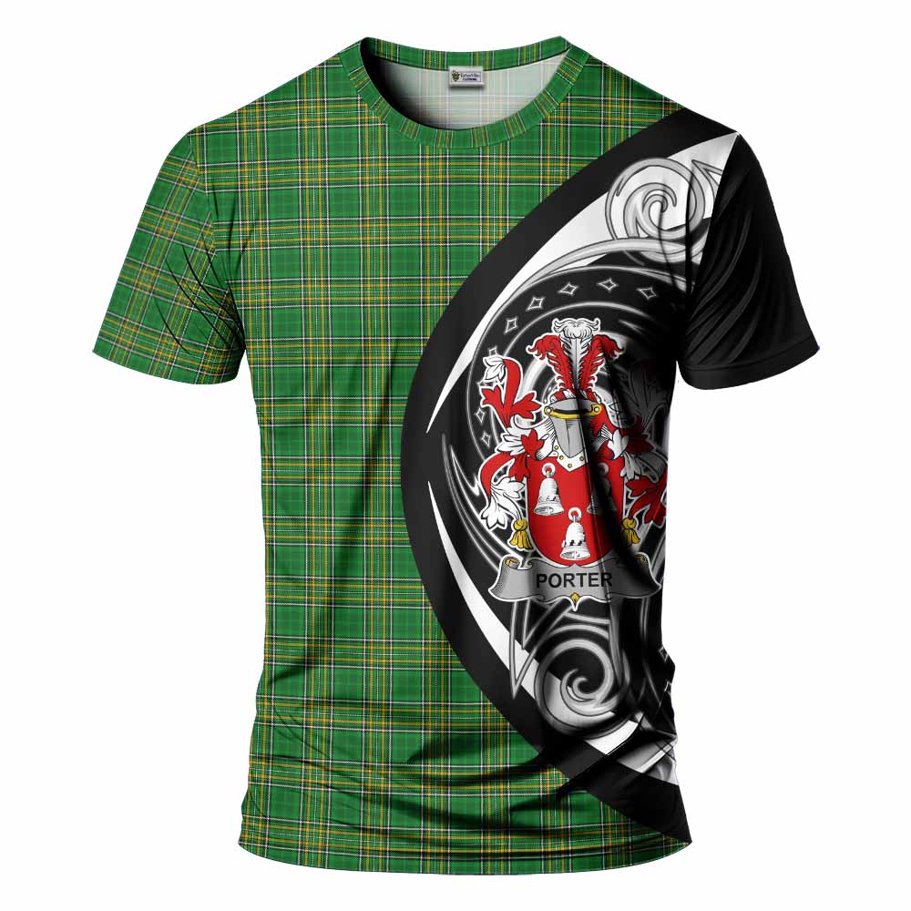 Porter Irish Clan T-Shirt Celtic Circle Style Kid's Shirt - Tartan Vibes Clothing