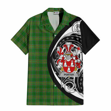 Porter Irish Clan Hawaiian Shirt Celtic Circle Style