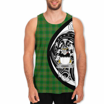 Power Irish Clan Men's Tank Top Celtic Circle Style