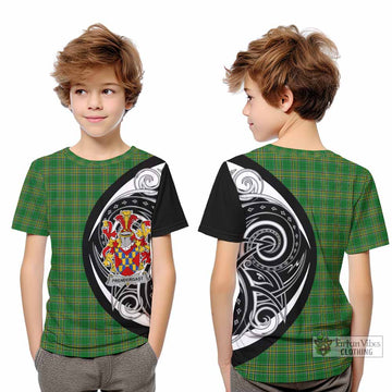 Prendergast Irish Clan Kid T-Shirt Celtic Circle Style