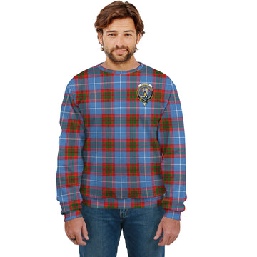 Preston Tartan Sweatshirt with Family Crest